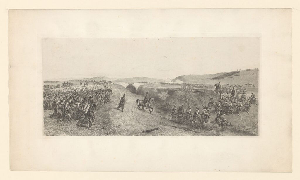 Raffet, l’armata francese arriva alla Maglianella il 30 aprile 1849
