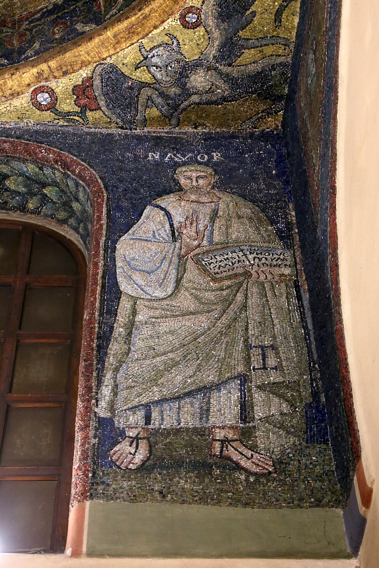 San Nabore, mosaico tardoantico di San Vittore in Ciel d’Oro a Milano