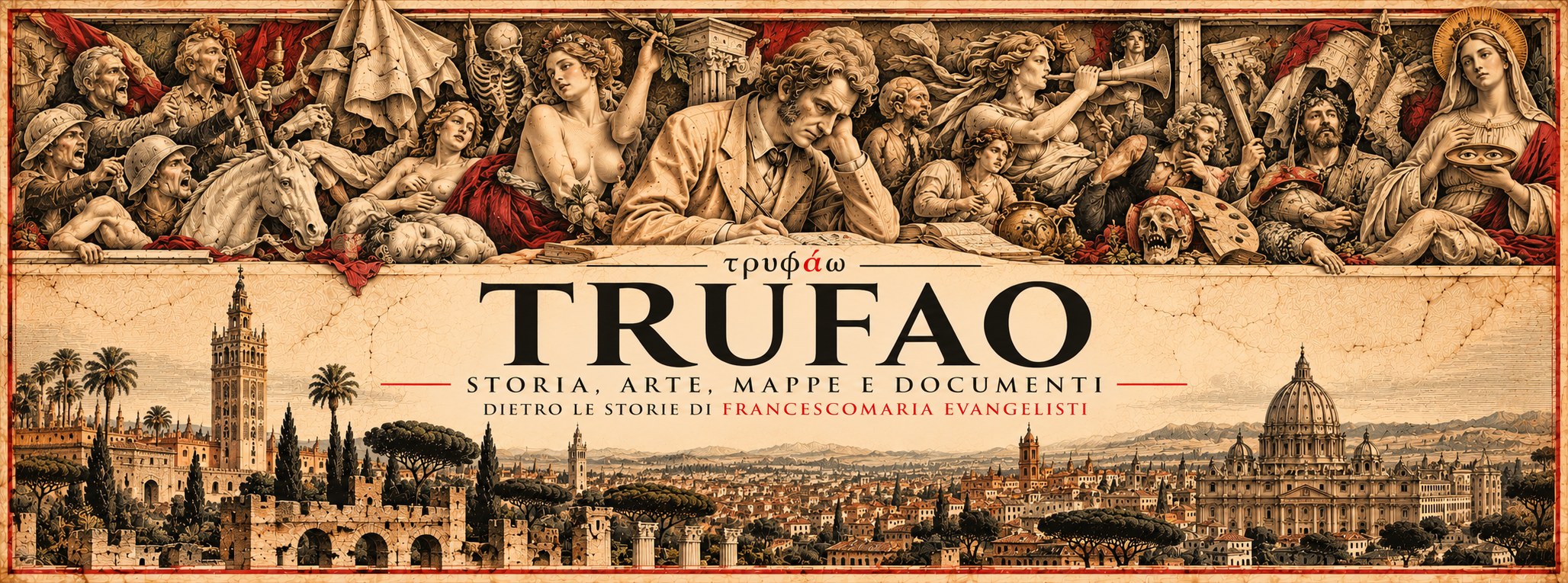 Trufao — storia, arte, mappe e documenti dietro le storie di Francescomaria Evangelisti